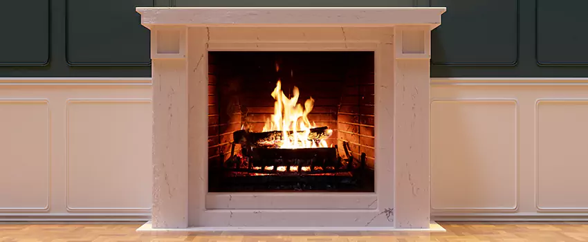 Decorative Electric Fireplace Installation in Saginaw, Texas