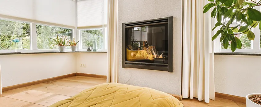 Residential Fireplace Ceramic Glass Installation in Saginaw, TX
